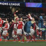 بطولة تاريخية تنتظره.. أرسنال يُقصي أتلتيكو مدريد ويضمن مكانه في نهائي دوري الأبطال ساكا يقود أرسنال للنهائي الأوروبي بهدف قاتل أمام أتلتيكو مدريد الغانرز في بودابست.. أرسنال يتجاوز أتلتيكو مدريد ويحجز مقعده في نهائي دوري أبطال أوروبا 2026