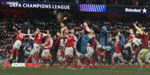 بطولة تاريخية تنتظره.. أرسنال يُقصي أتلتيكو مدريد ويضمن مكانه في نهائي دوري الأبطال ساكا يقود أرسنال للنهائي الأوروبي بهدف قاتل أمام أتلتيكو مدريد الغانرز في بودابست.. أرسنال يتجاوز أتلتيكو مدريد ويحجز مقعده في نهائي دوري أبطال أوروبا 2026